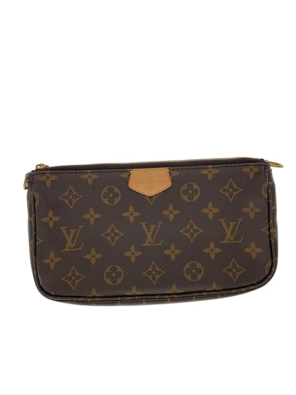 Louis Vuitton Multi Pochette Accessoires Monogram Canvas Rose Clair Brown